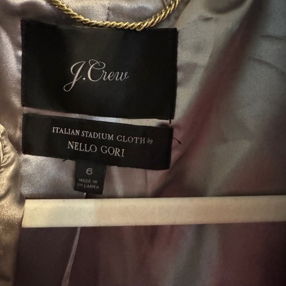 J. Crew women’s gray cocoon coat - Picture 2 of 3
